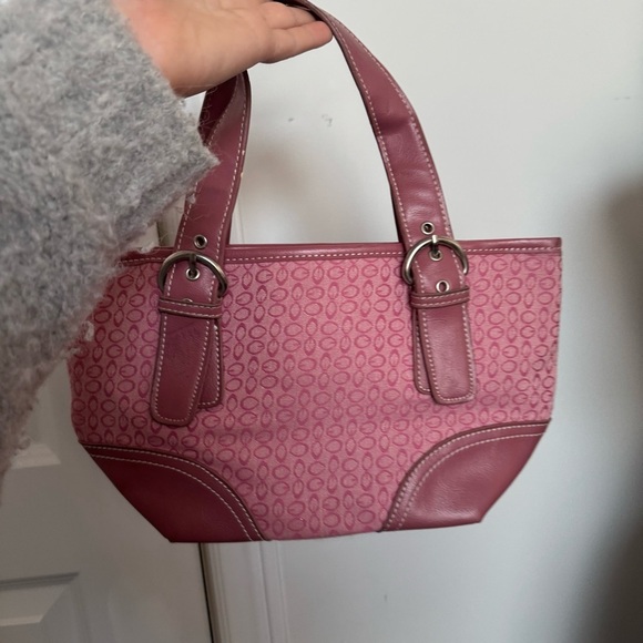 Y2K pink monogram Women's Handbag - Picture 5 of 10